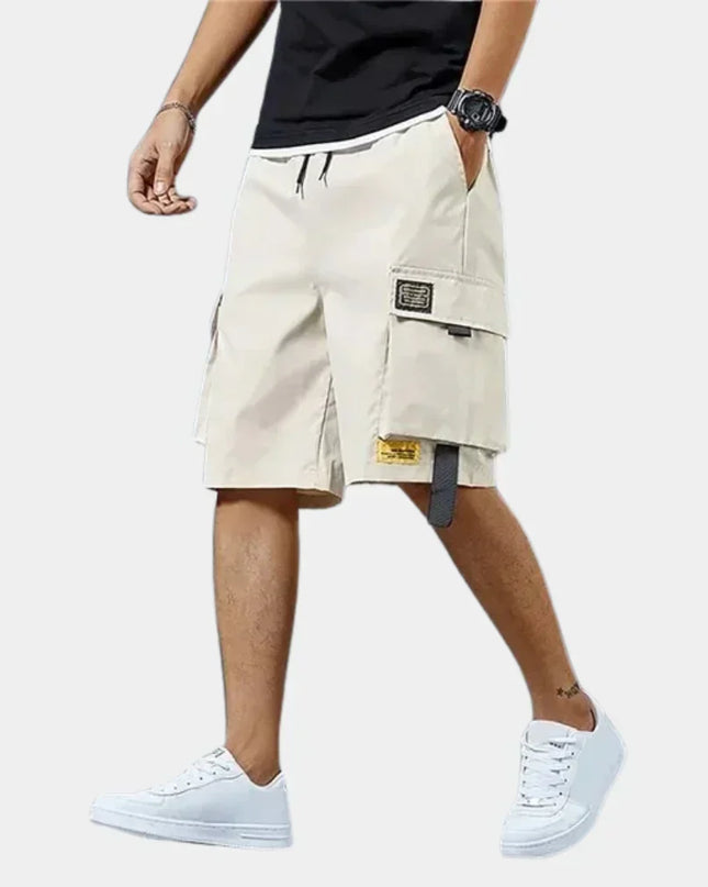 Men's Relaxed Cargo Shorts – Utility Pocket Everyday Fit