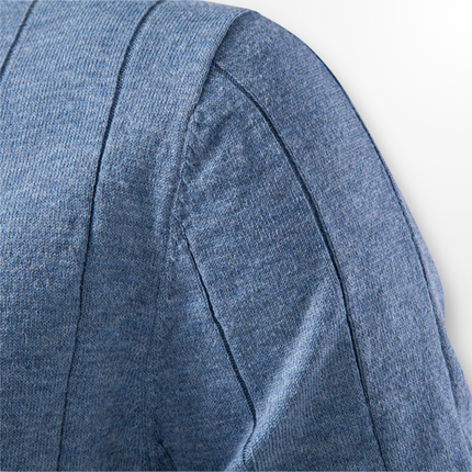 Men's Ribbed T-Shirt in Regular Cut – Refined Knit Texture