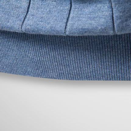 Men's Ribbed T-Shirt in Regular Cut – Refined Knit Texture