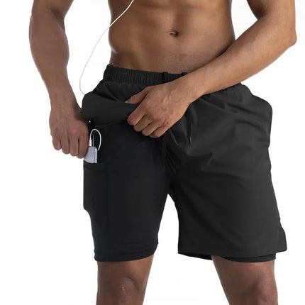 Men's Running Shorts – 2-in-1 Lined Performance Fit