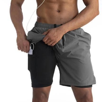 Men's Running Shorts – 2-in-1 Lined Performance Fit
