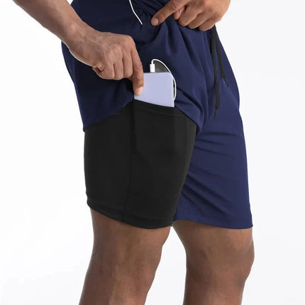 Men's Running Shorts – 2-in-1 Lined Performance Fit