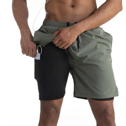 Men's Running Shorts – 2-in-1 Lined Performance Fit