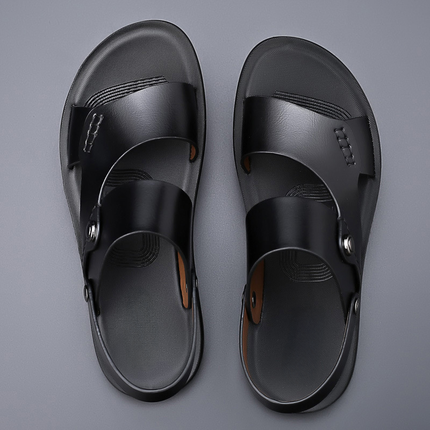 Men's Sandals in Secure Back-Strap Fit – Refined Walking Style