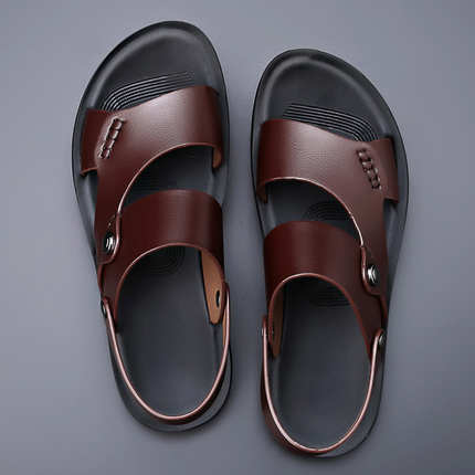 Men's Sandals in Secure Back-Strap Fit – Refined Walking Style