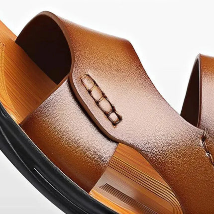 Men's Sandals in Secure Back-Strap Fit – Refined Walking Style