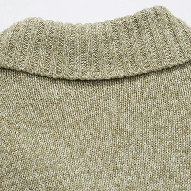 Men's Shawl Collar Cardigan – Double-Breasted Heritage Knit