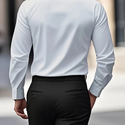 Men's Shirt in Slim Fit – Refined Long-Sleeve Button-Up