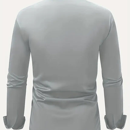 Men's Shirt in Slim Fit – Refined Long-Sleeve Button-Up