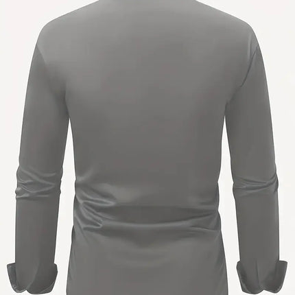 Men's Shirt in Slim Fit – Refined Long-Sleeve Button-Up