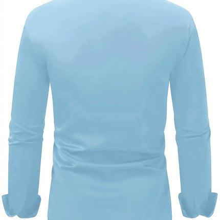 Men's Shirt in Slim Fit – Refined Long-Sleeve Button-Up