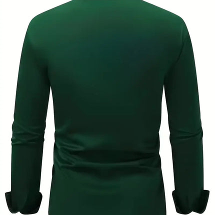 Men's Shirt in Slim Fit – Refined Long-Sleeve Button-Up