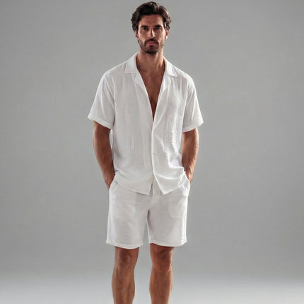 Men's Short Sleeve Summer Set