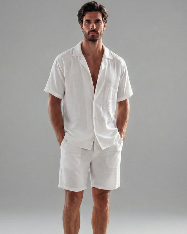 Men's Short Sleeve Summer Set