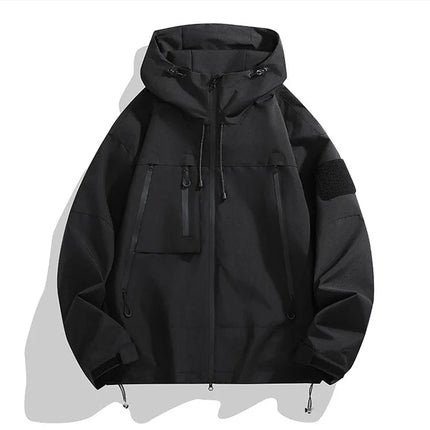 Men's Softshell Jacket in Regular Fit – Hooded Outdoor Layer