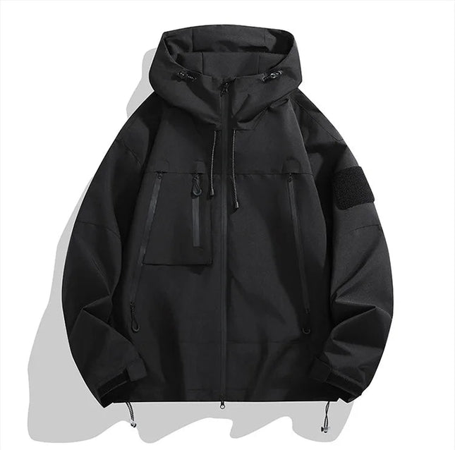 Men's Softshell Jacket in Regular Fit – Hooded Outdoor Layer