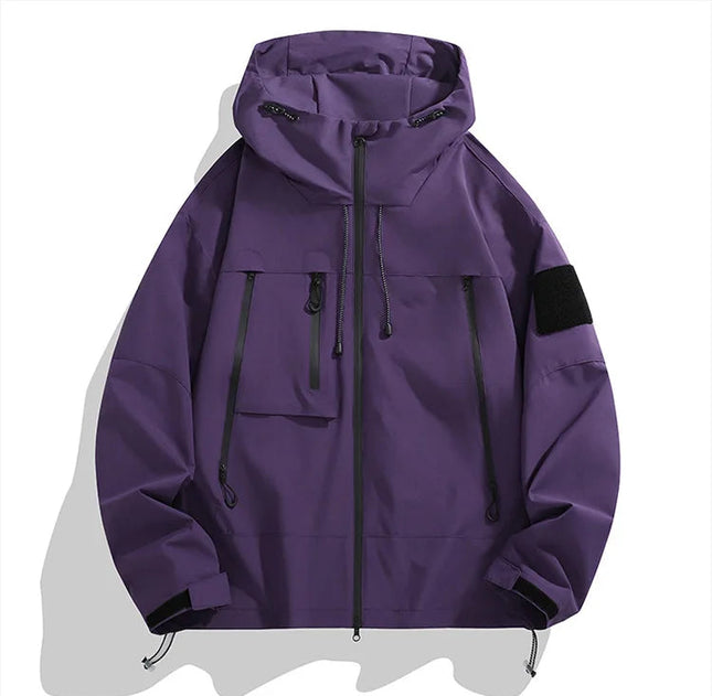 Men's Softshell Jacket in Regular Fit – Hooded Outdoor Layer