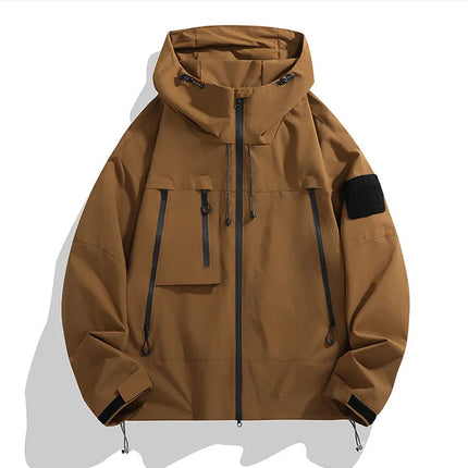 Men's Softshell Jacket in Regular Fit – Hooded Outdoor Layer