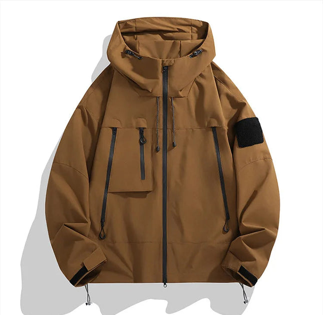 Men's Softshell Jacket in Regular Fit – Hooded Outdoor Layer