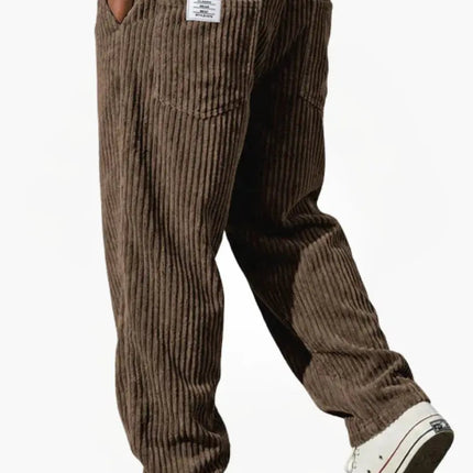 Men's Sweatpants in Relaxed Fit – Ribbed Everyday Style