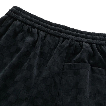 Men's Sweatpants in Wide Leg Fit – Textured Everyday Style