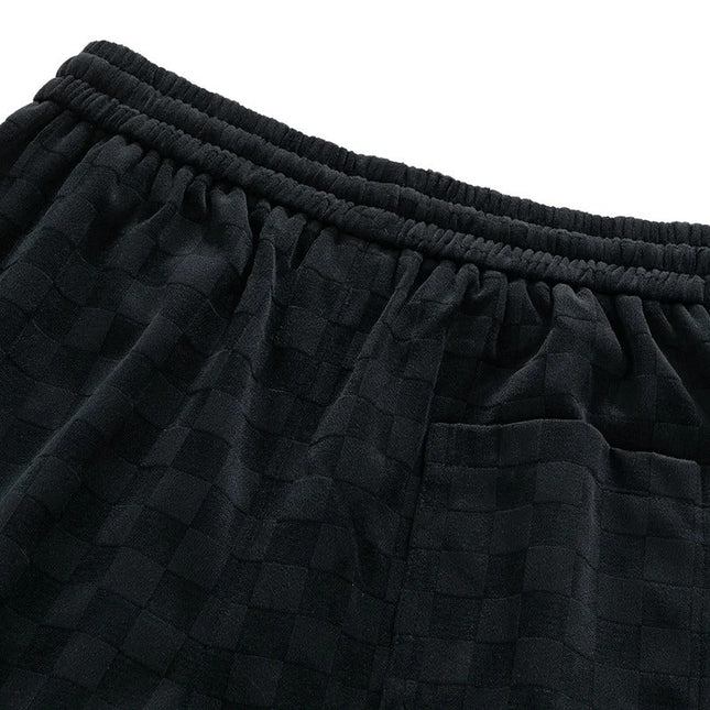 Men's Sweatpants in Wide Leg Fit – Textured Everyday Style