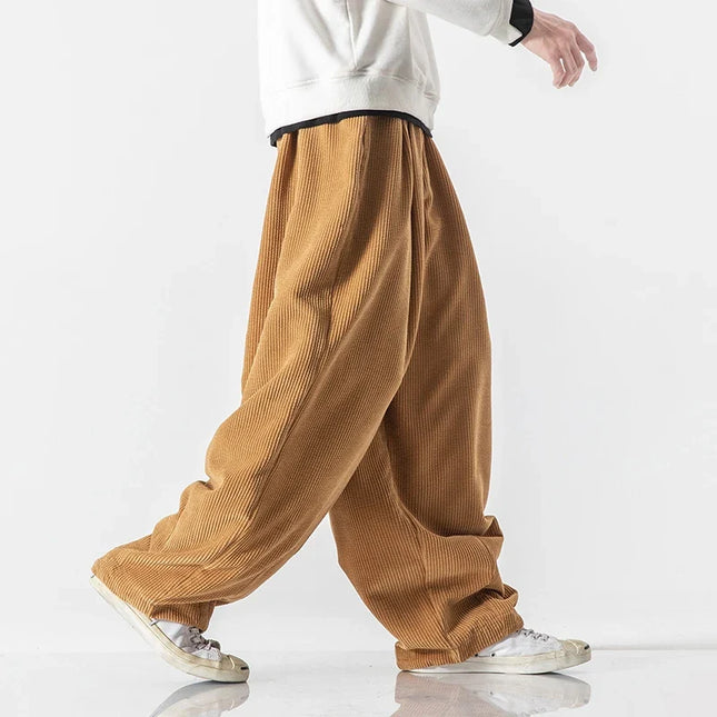 Men's Sweatpants | Wide Leg Drawstring Trousers