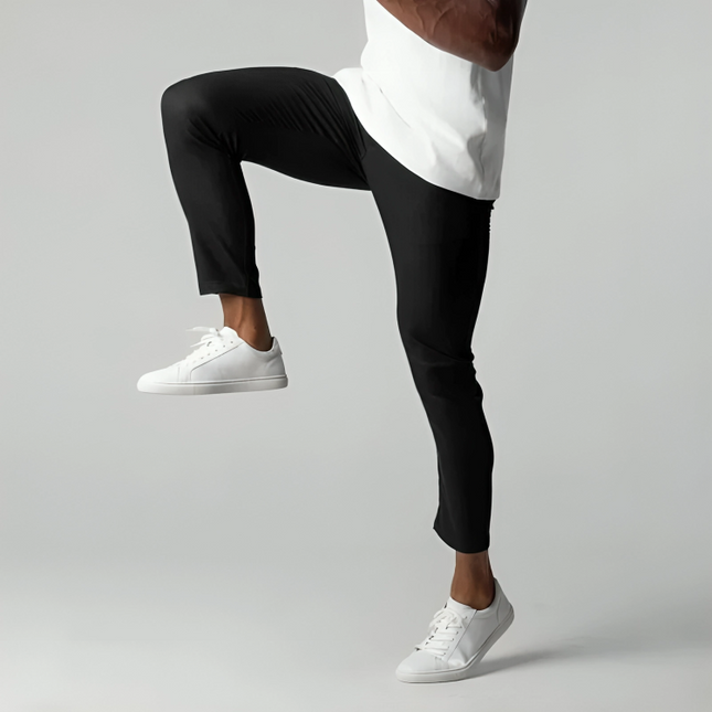 Men's Tailored Stretch Chinos – Smart Everyday Tapered Fit