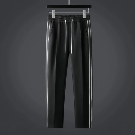Men's Tracksuit Set – Zip-Up Jacket & Side Stripe Joggers