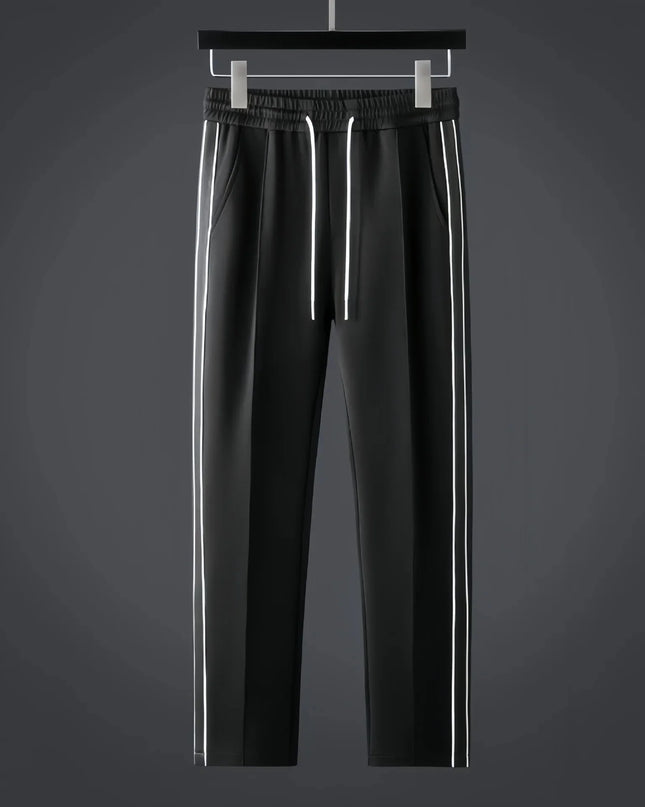 Men's Tracksuit Set – Zip-Up Jacket & Side Stripe Joggers