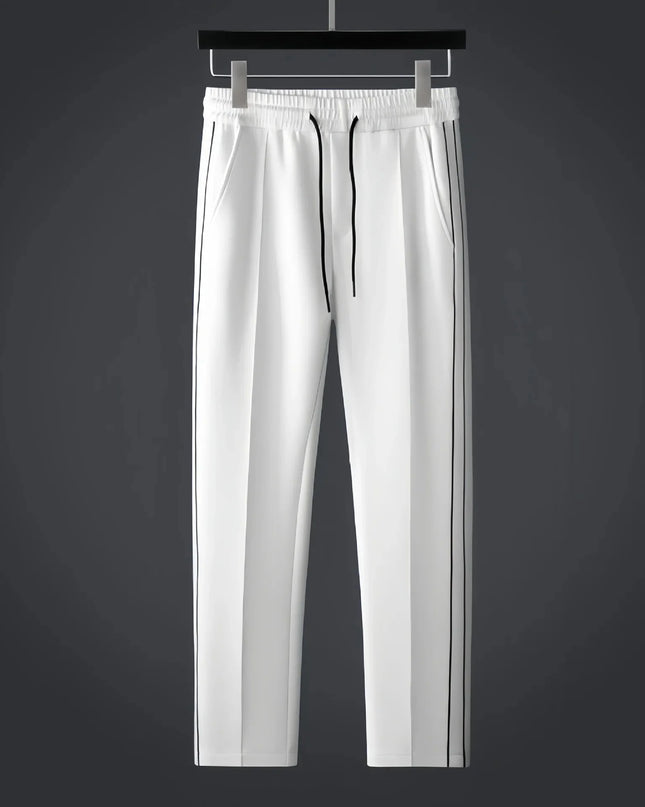 Men's Tracksuit Set – Zip-Up Jacket & Side Stripe Joggers