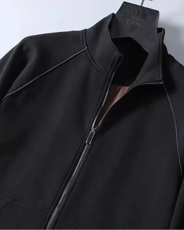 Men's Tracksuit Set – Zip-Up Jacket & Tapered Joggers