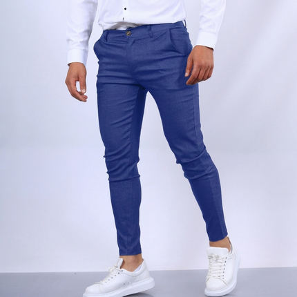 Men's Trousers in Slim Tapered Cut – Refined Smart-Casual Fit