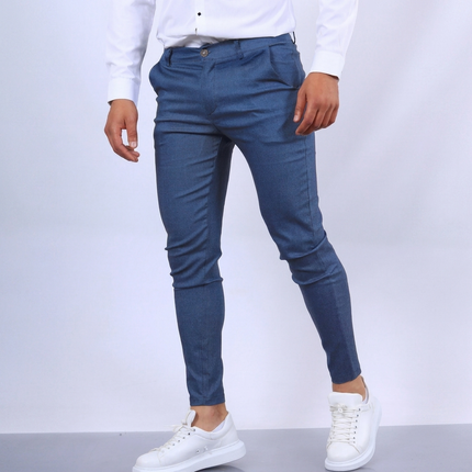 Men's Trousers in Slim Tapered Cut – Refined Smart-Casual Fit