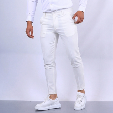 Men's Trousers in Slim Tapered Cut – Refined Smart-Casual Fit