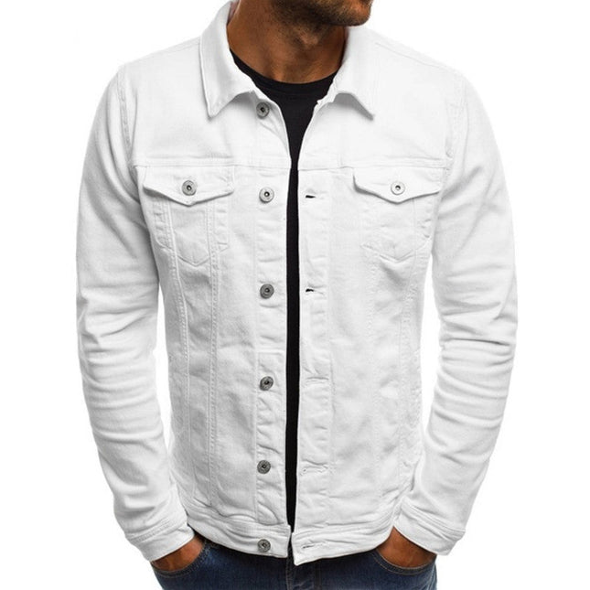Men's Trucker Jacket – Classic Button Front Everyday Layer