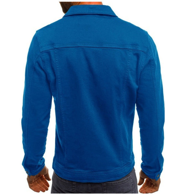 Men's Trucker Jacket – Classic Button Front Everyday Layer