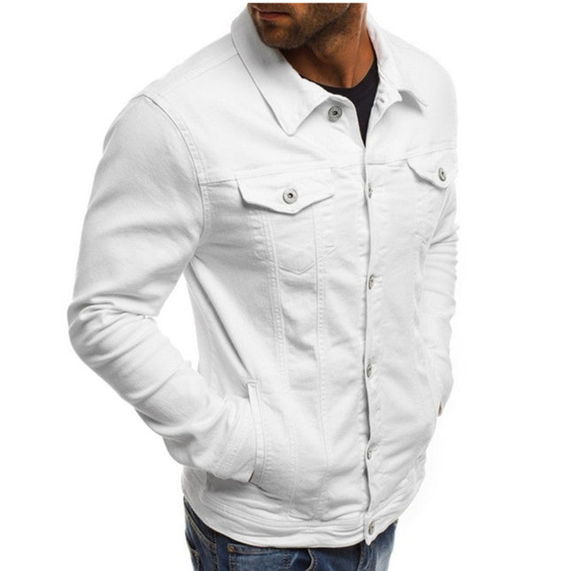 Men's Trucker Jacket – Classic Button Front Everyday Layer