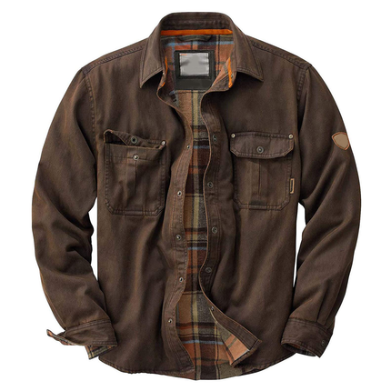 Men's Trucker Jacket in Regular Fit – Utility Button Through
