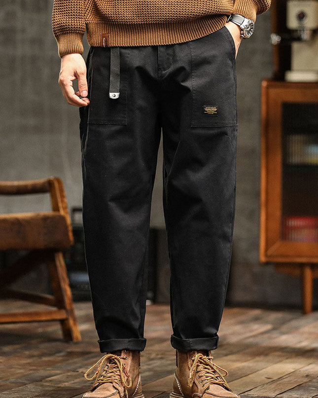 Men's Utility Trousers – Relaxed Fit Everyday Workwear Style