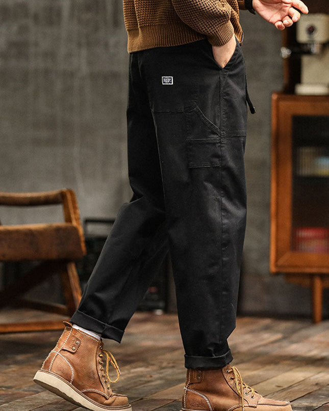 Men's Utility Trousers – Relaxed Fit Everyday Workwear Style