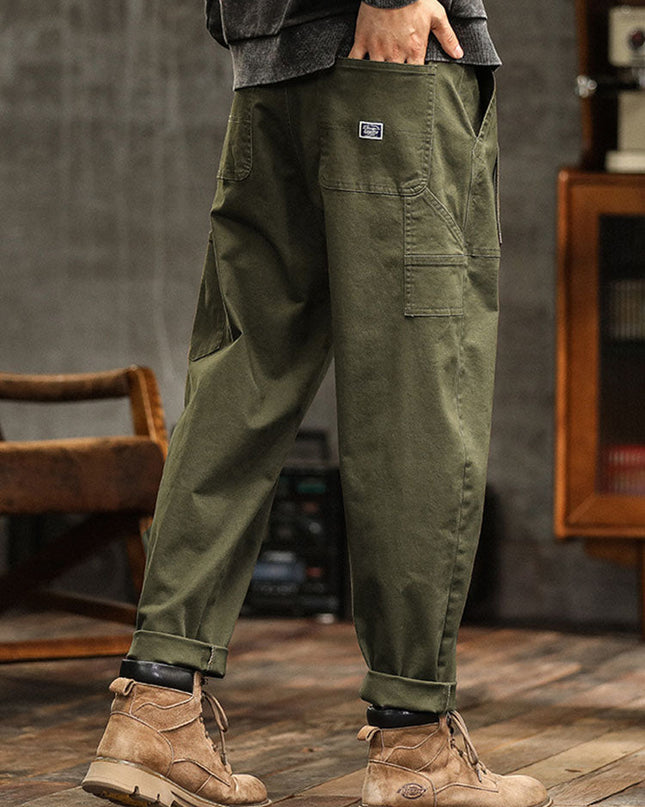Men's Utility Trousers – Relaxed Fit Everyday Workwear Style