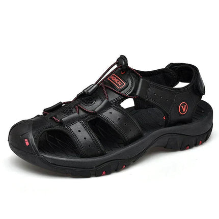 Men's Walking Sandals – Protective Toe Outdoor Comfort Fit