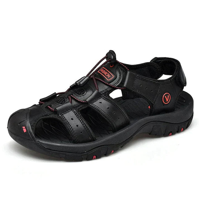 Men's Walking Sandals – Protective Toe Outdoor Comfort Fit