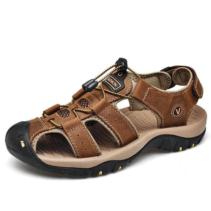 Men's Walking Sandals – Protective Toe Outdoor Comfort Fit