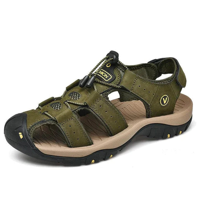 Men's Walking Sandals – Protective Toe Outdoor Comfort Fit