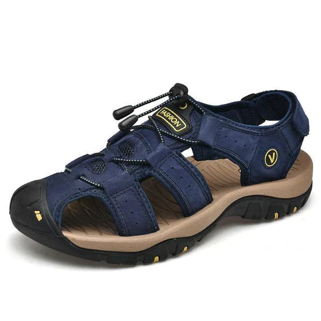 Men's Walking Sandals – Protective Toe Outdoor Comfort Fit