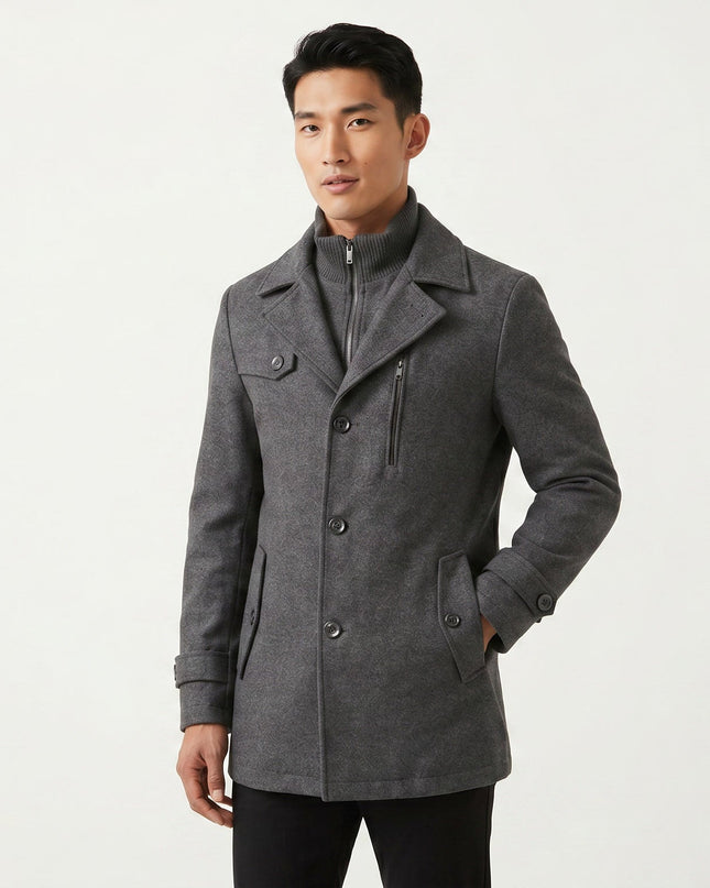 Men's Waterproof Business Coat – Smart Winter Tailored Fit