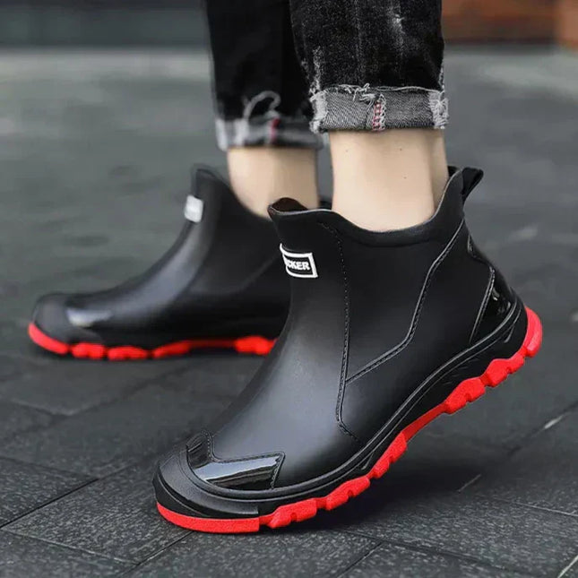 Men's Waterproof Terrain Boots – Slip-On Outdoor Grip Design