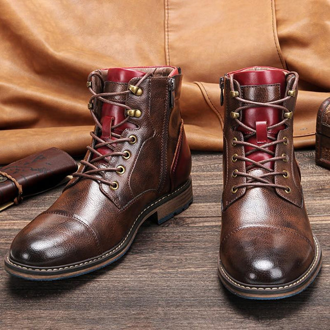 Men's Work Boots in Regular Fit – Lace Up Heritage Style